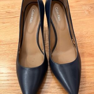 Navy Calvin Klein Pumps